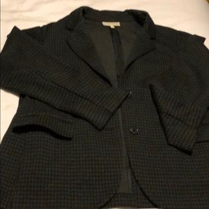 Houndstooth blazer